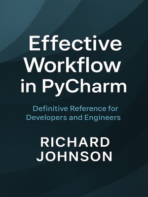 cover image of Effective Workflow in PyCharm